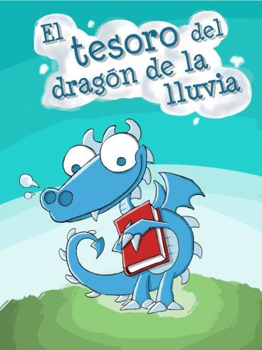 Logotipo el tesoro del dragón de la lluvia